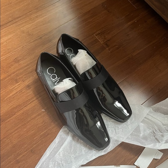 Mens Calvin Klein tuxedo shoes - Picture 6 of 7